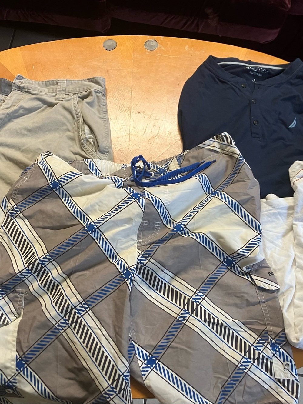 Men's Summer Casual 4 Piece Lot Wrangler Nautica BHPC Mixed Sizes